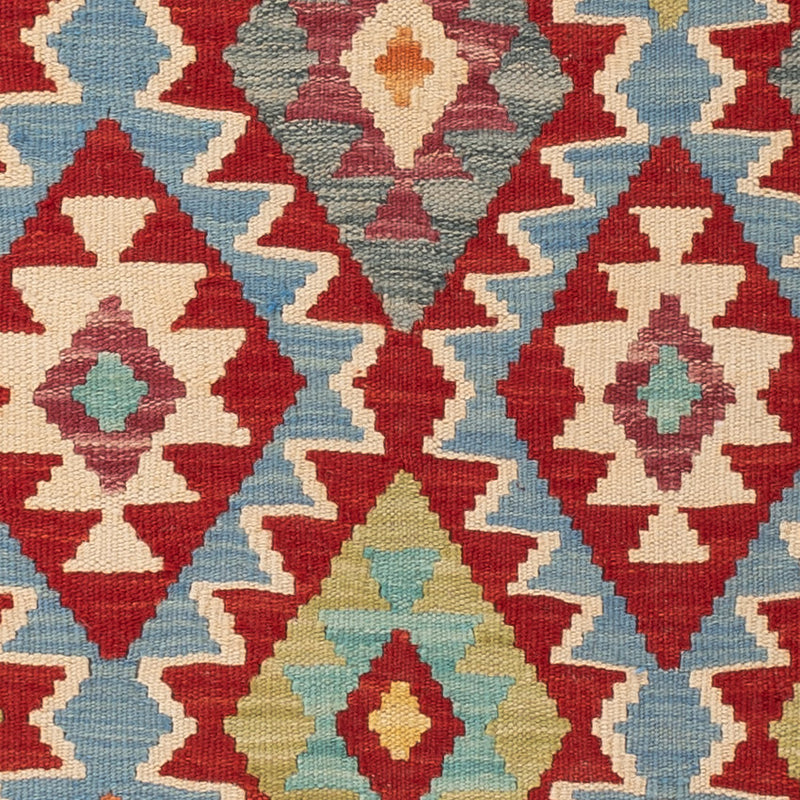 Kelim Rug - Splash - 158 x 110 cm - colorful