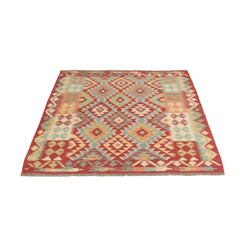 Kelim Rug - Splash - 158 x 110 cm - colorful