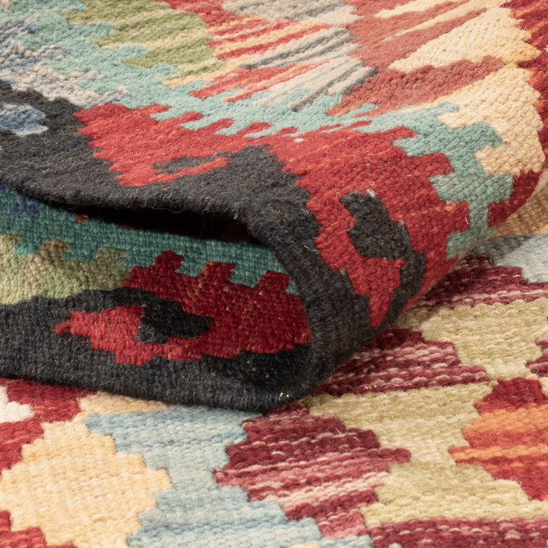 Kelim Rug - Splash - 164 x 99 cm - colorful