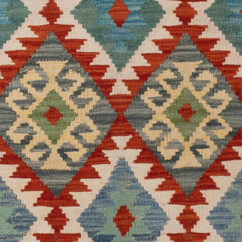 Kelim Rug - Splash - 152 x 108 cm - colorful