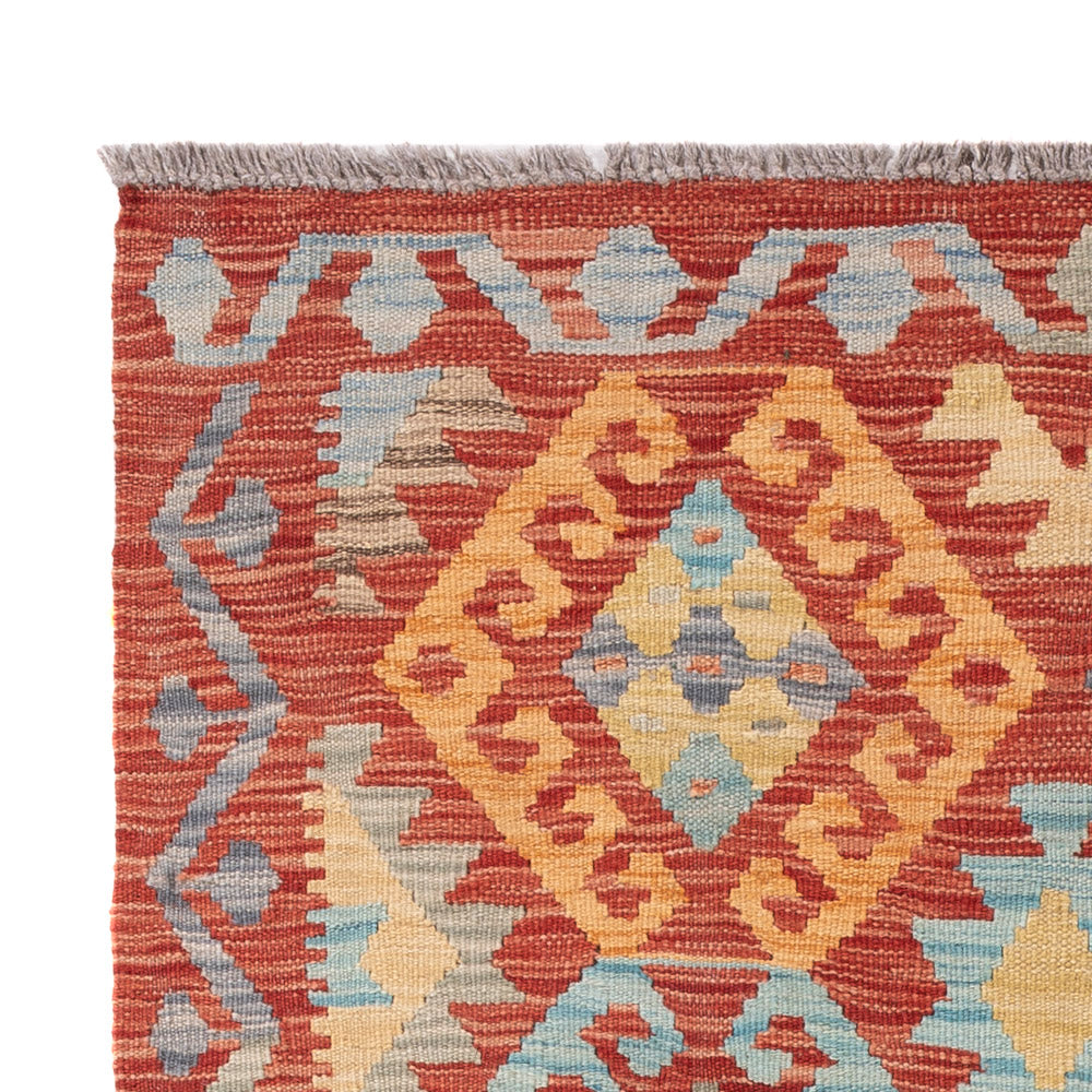 Kelim Rug - Splash - 156 x 104 cm - colorful