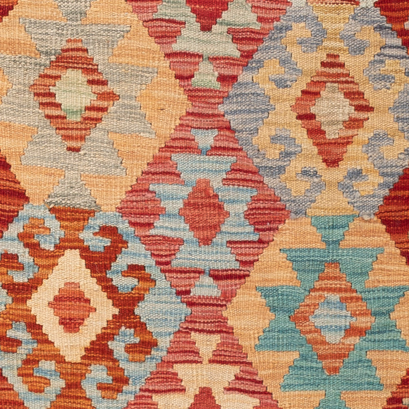 Kelim Rug - Splash - 144 x 99 cm - colorful