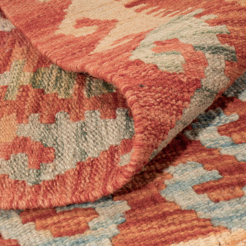 Kelim Rug - Splash - 144 x 99 cm - colorful