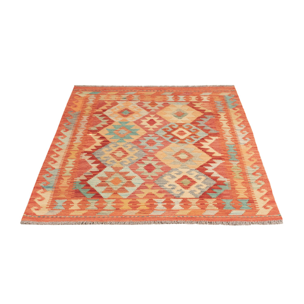 Kelim Rug - Splash - 144 x 99 cm - colorful