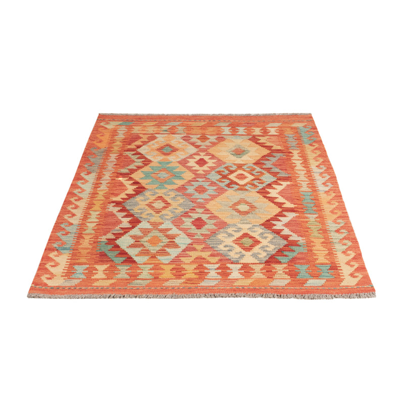 Kelim Rug - Splash - 144 x 99 cm - colorful