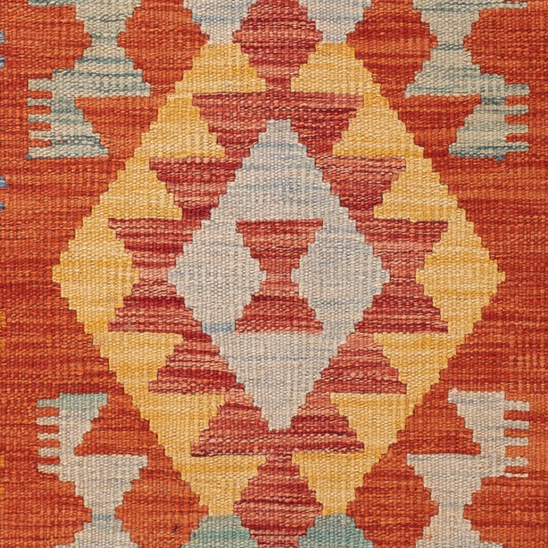 Kelim Rug - Splash - 157 x 101 cm - colorful