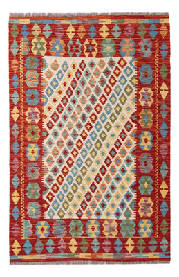 Kelim Rug - Splash - 155 x 102 cm - colorful