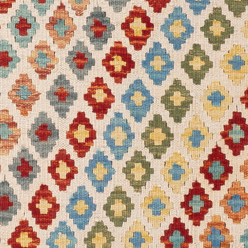 Kelim Rug - Splash - 155 x 102 cm - colorful