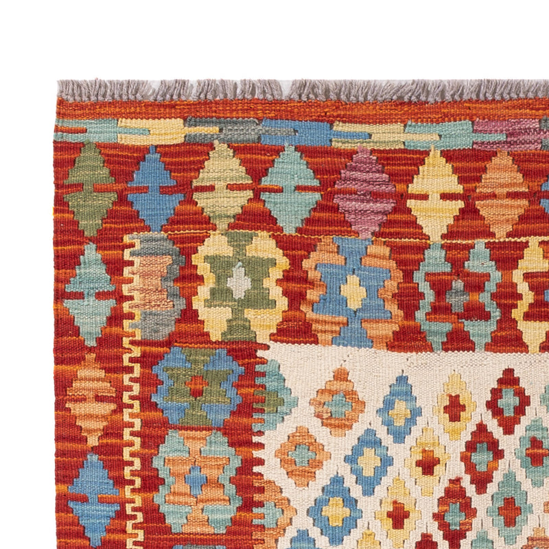 Kelim Rug - Splash - 155 x 102 cm - colorful