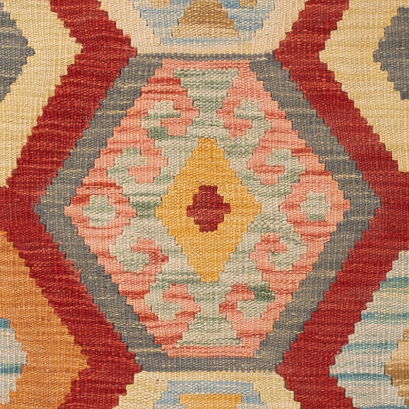 Kelim Rug - Splash - 148 x 100 cm - colorful