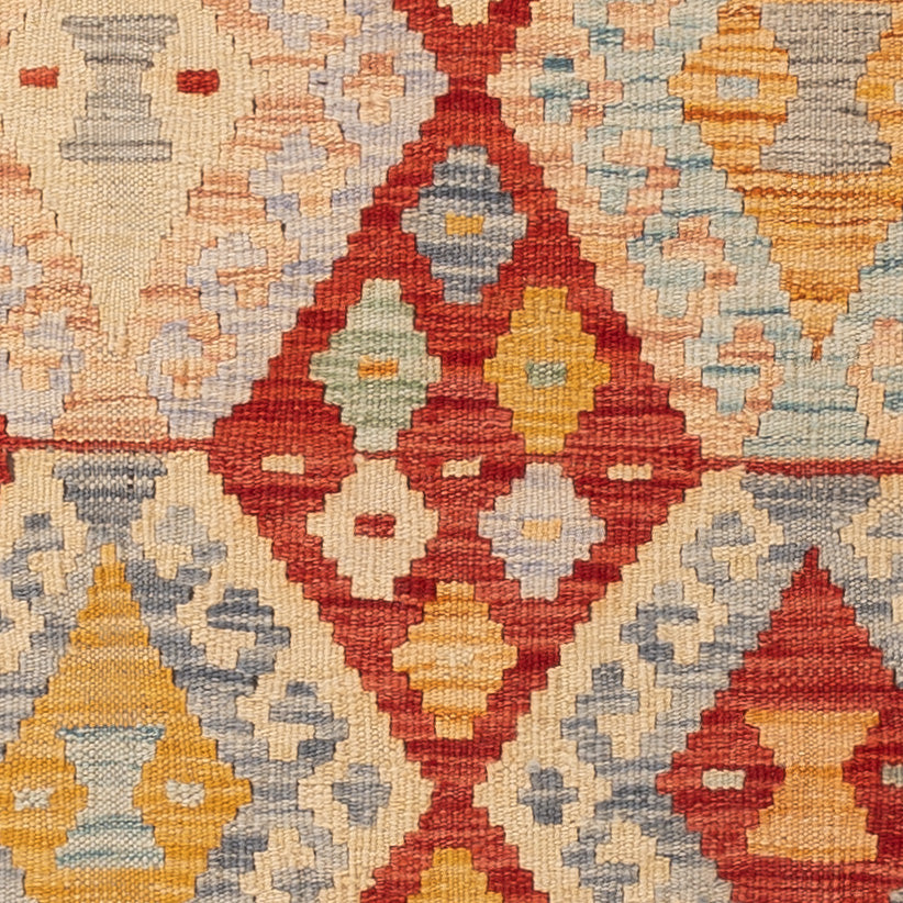 Kelim Rug - Splash - 154 x 101 cm - colorful