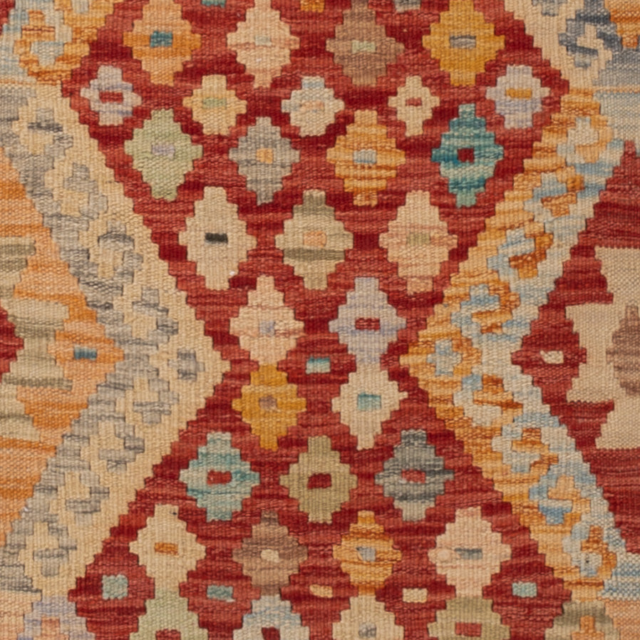 Kelim Rug - Splash - 139 x 102 cm - colorful