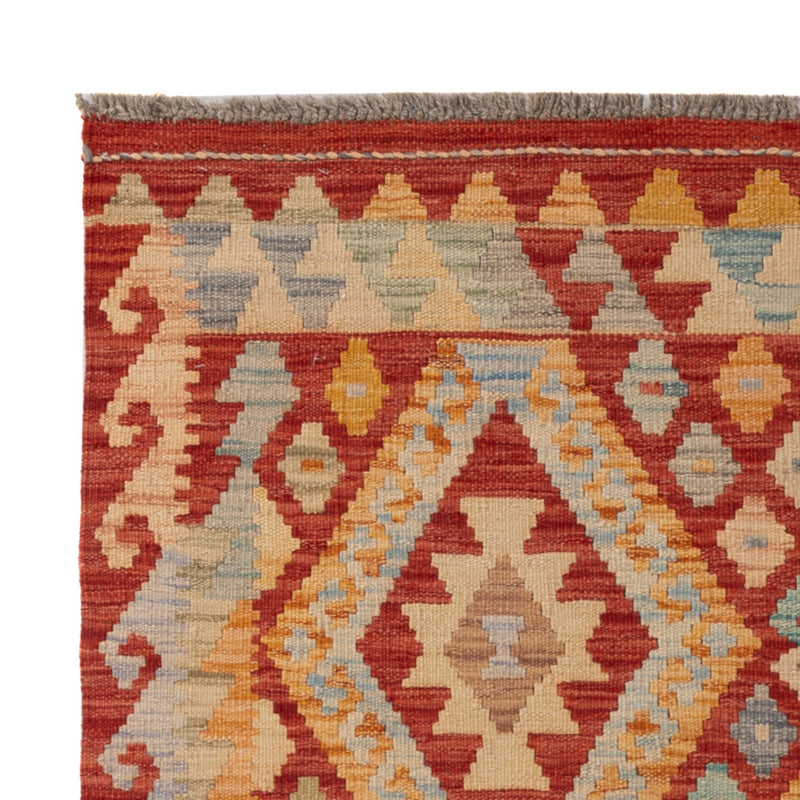 Kelim Rug - Splash - 139 x 102 cm - colorful