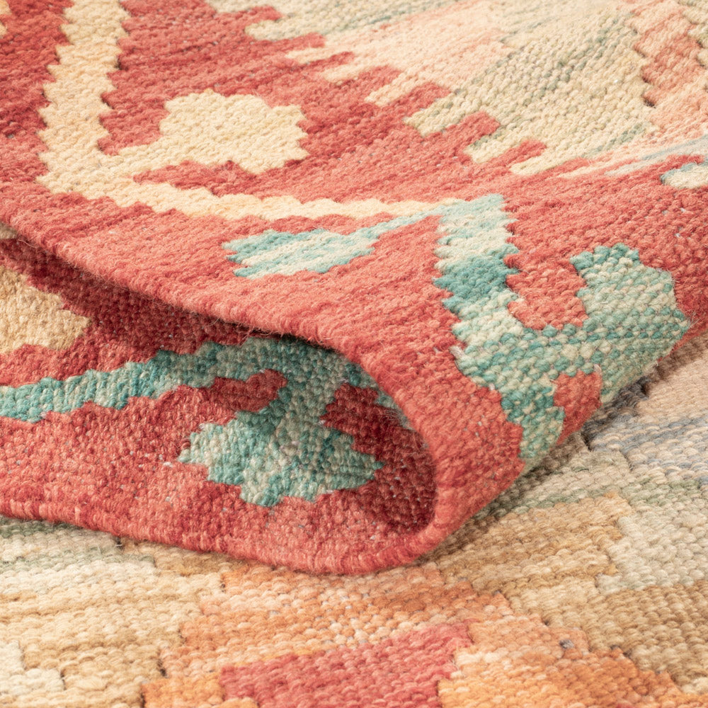 Kelim Rug - Splash - 150 x 98 cm - colorful