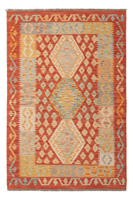 Kelim Rug - Splash - 154 x 101 cm - colorful