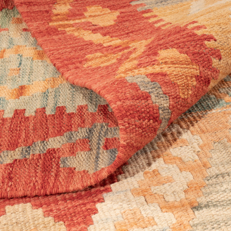 Kelim Rug - Splash - 154 x 101 cm - colorful