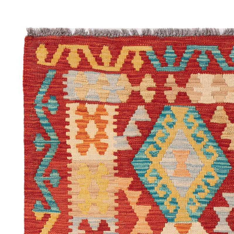 Kelim Rug - Splash - 147 x 103 cm - colorful