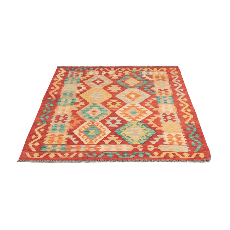 Kelim Rug - Splash - 147 x 103 cm - colorful