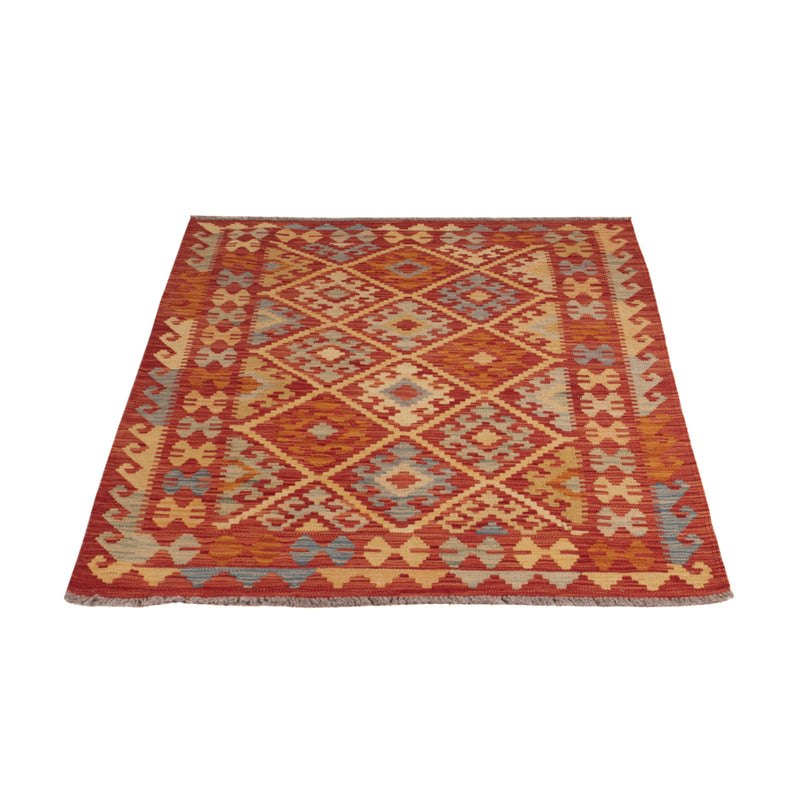 Kelim Rug - Splash - 149 x 107 cm - colorful