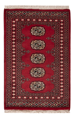 Pakistani Rug - 92 x 60 cm - red