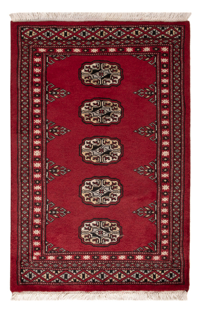 Pakistani Rug - 94 x 61 cm - red