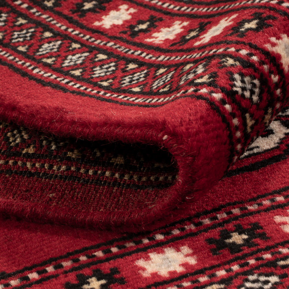 Pakistani Rug - 94 x 61 cm - red