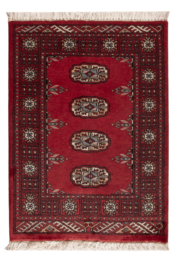 Pakistani Rug - 85 x 64 cm - red