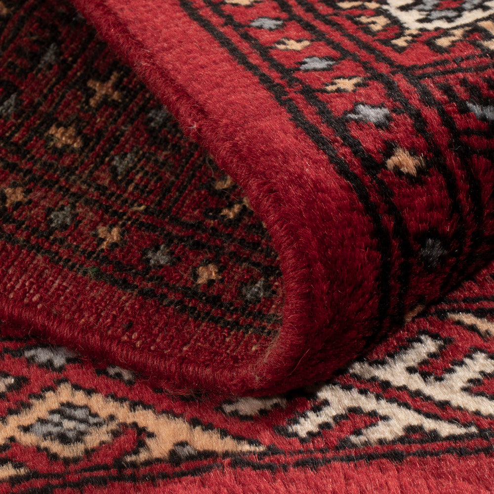 Pakistani Rug - 85 x 64 cm - red