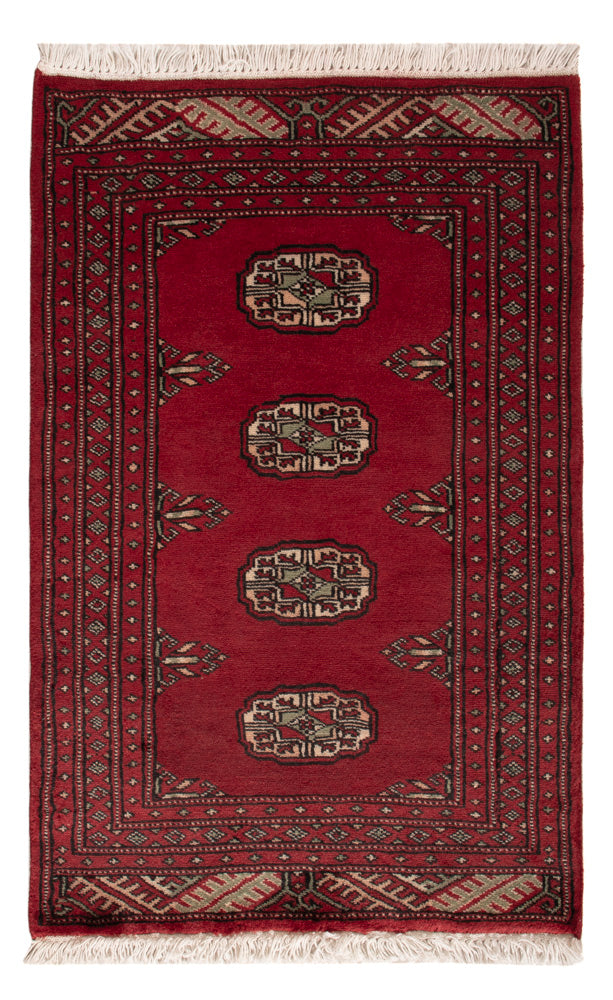 Pakistani Rug - 92 x 62 cm - red