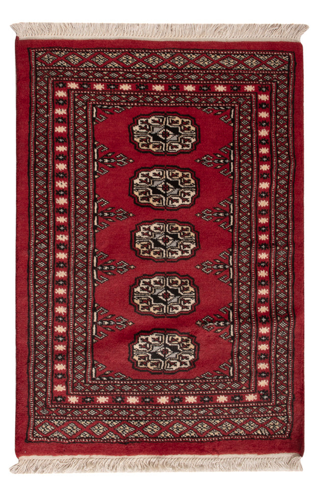 Pakistani Rug - 93 x 61 cm - red