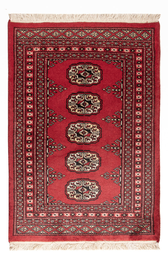 Pakistani Rug - 92 x 64 cm - red