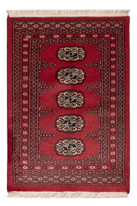 Pakistani Rug - 92 x 63 cm - red