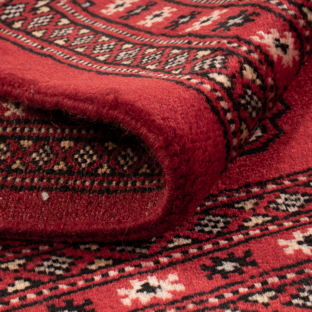 Pakistani Rug - 92 x 63 cm - red