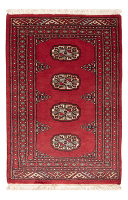 Pakistani Rug - 92 x 62 cm - red