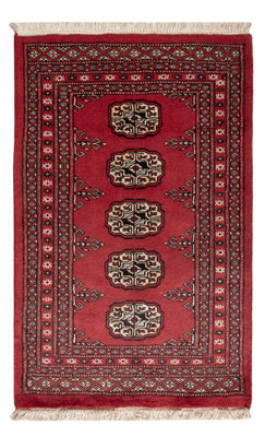 Pakistani Rug - 98 x 63 cm - red