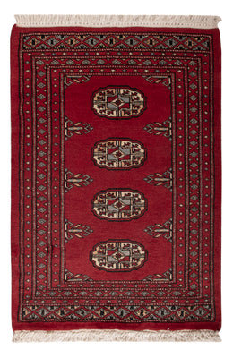Pakistani Rug - 92 x 62 cm - red