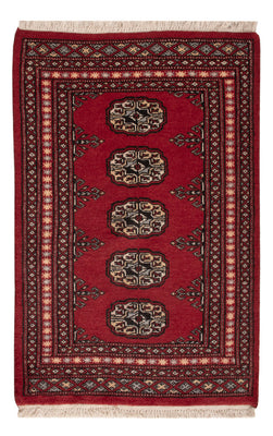 Pakistani Rug - 92 x 62 cm - red