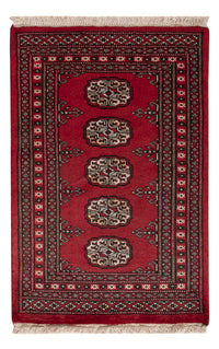 Pakistani Rug - 95 x 63 cm - red