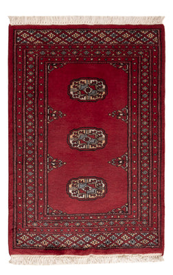 Pakistani Rug - 91 x 62 cm - red