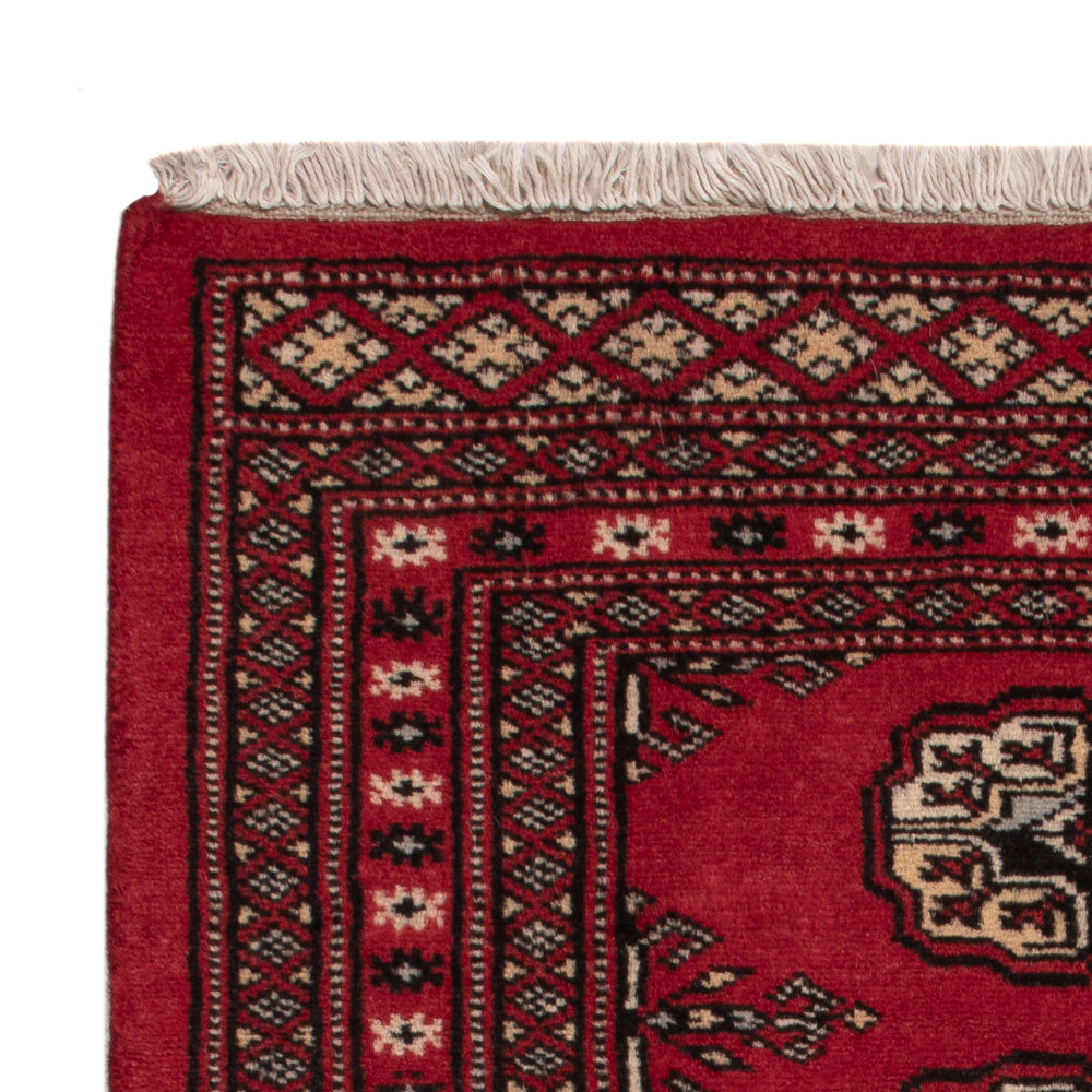 Pakistani Rug - 92 x 62 cm - red