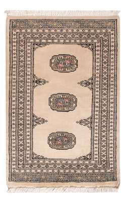 Pakistani Rug - 94 x 61 cm - cream