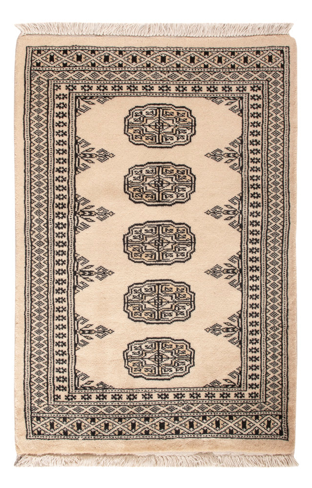 Pakistani Rug - 92 x 61 cm - cream