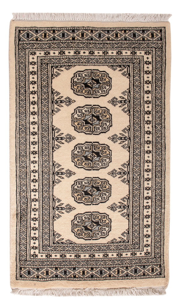 Pakistani Rug - 95 x 61 cm - cream