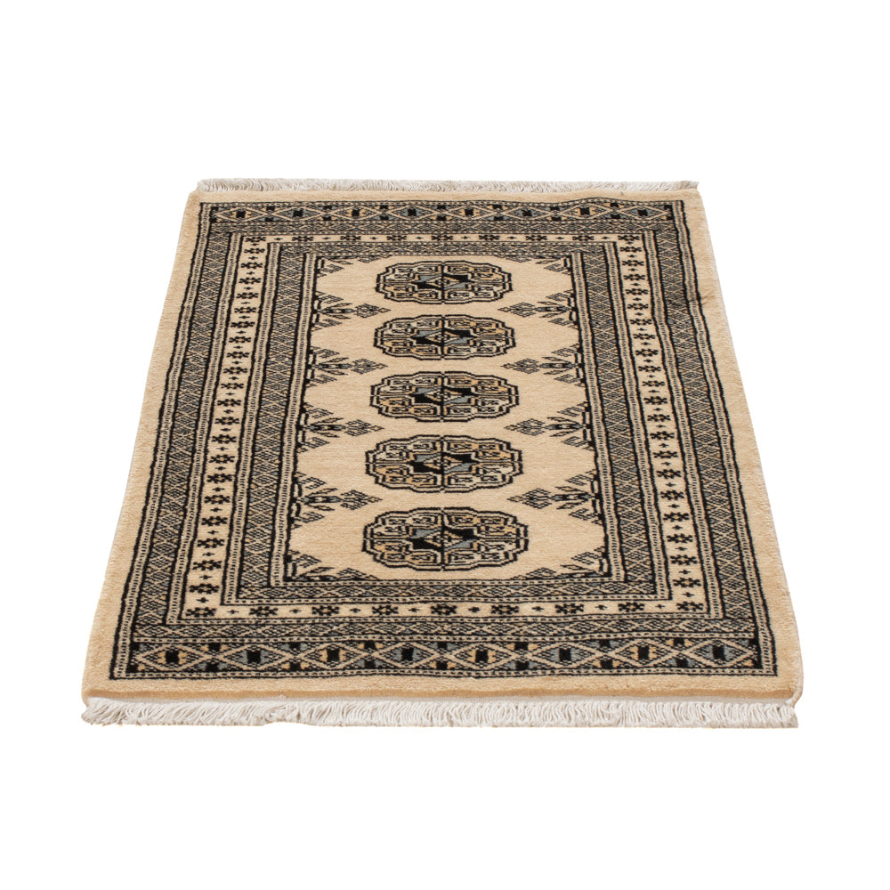 Pakistani Rug - 95 x 61 cm - cream