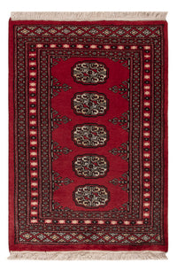Pakistani Rug - 92 x 64 cm - red