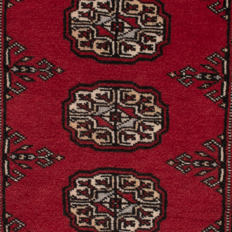 Pakistani Rug - 92 x 64 cm - red