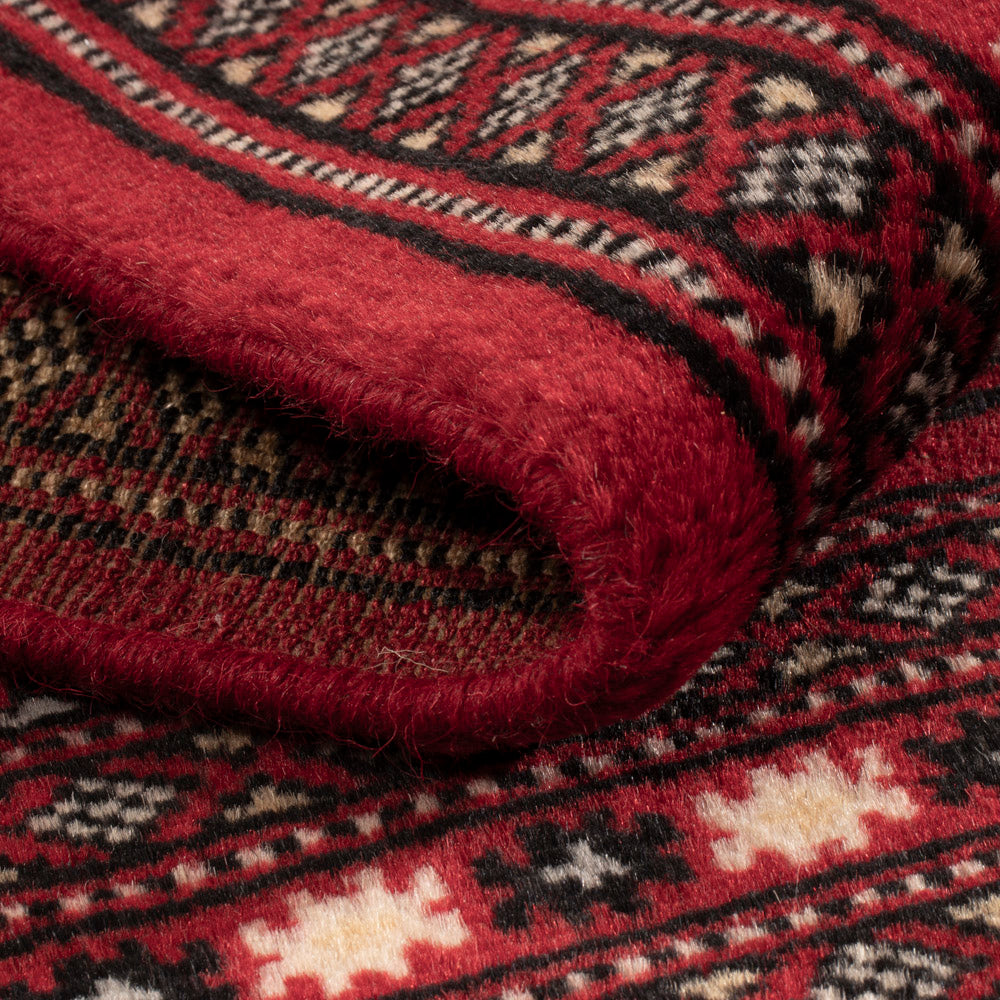 Pakistani Rug - 92 x 64 cm - red