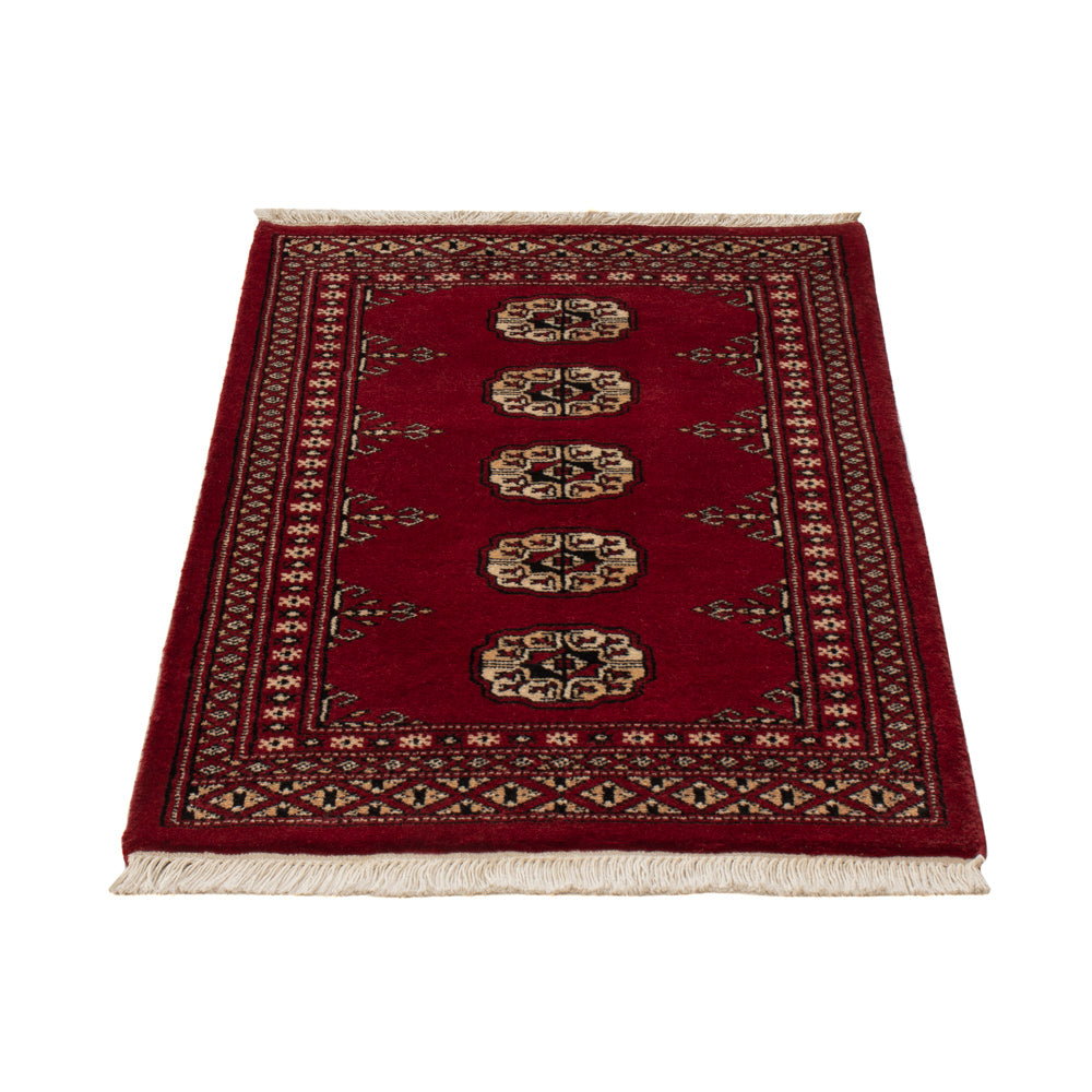 Pakistani Rug - 90 x 61 cm - red