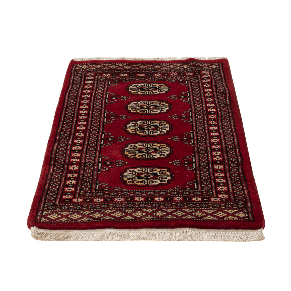 Pakistani Rug - 95 x 61 cm - red