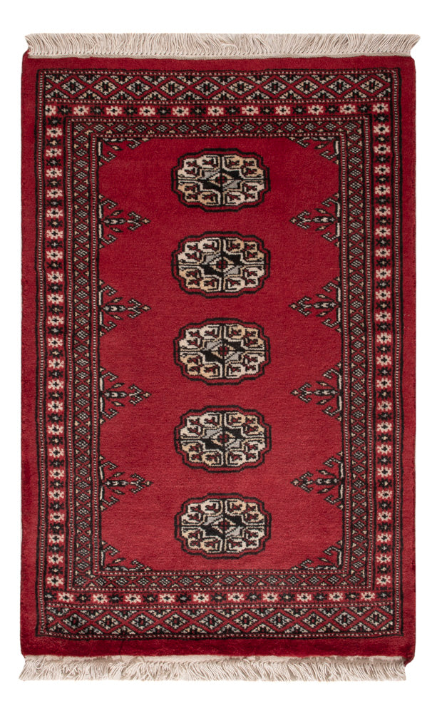 Pakistani Rug - 95 x 62 cm - red